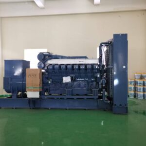 japan mitsubishi s16r ptah s 1760kw used diesel generator set