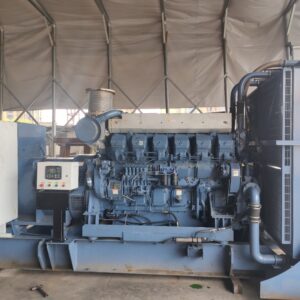 japan mitsubishi s12r pta2 s 1300kw used diesel generator set