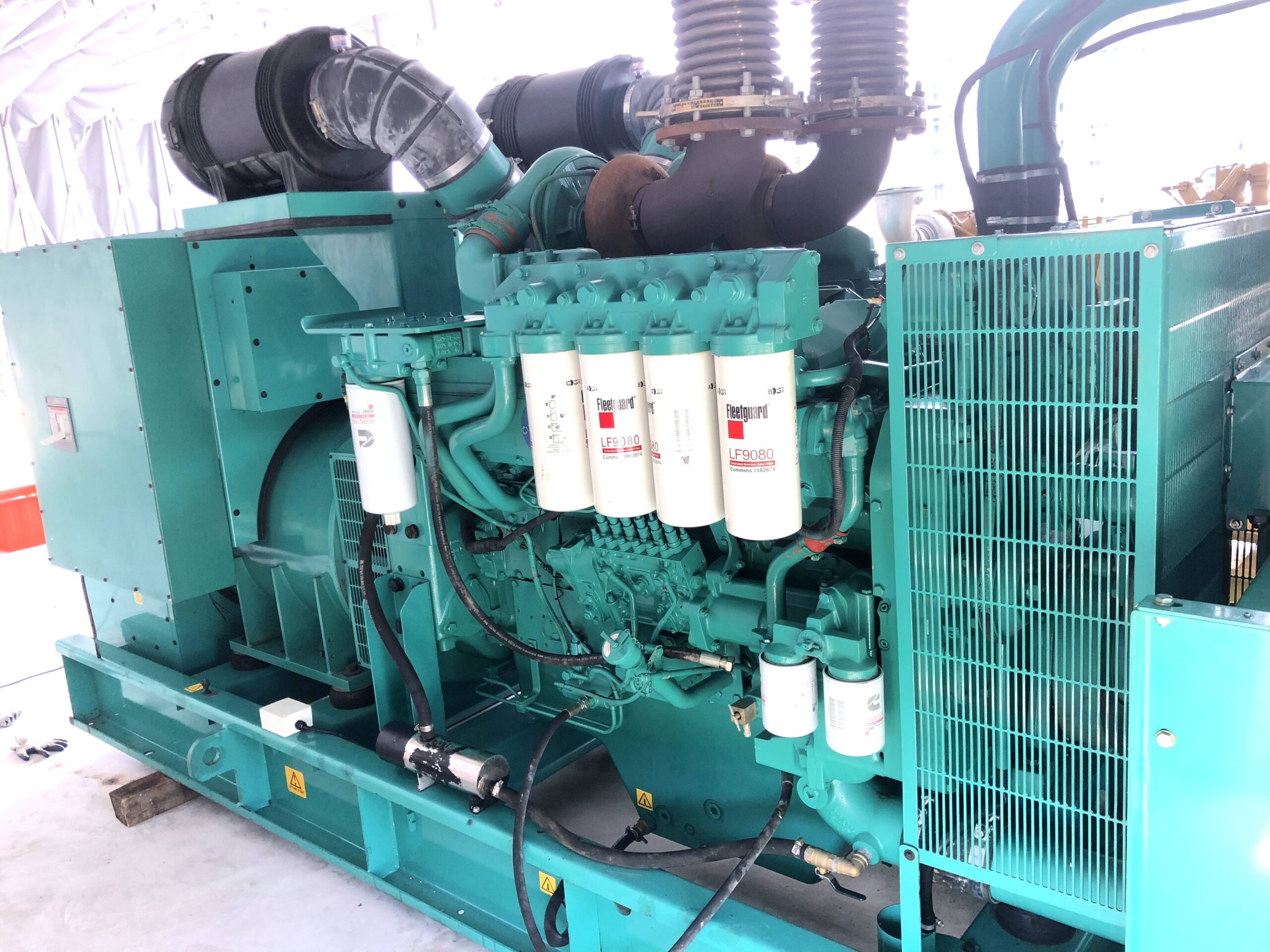usa cummins qst30 g3 833kw used diesel generator set usa cummins qst30 g3 833kw used diesel generator set