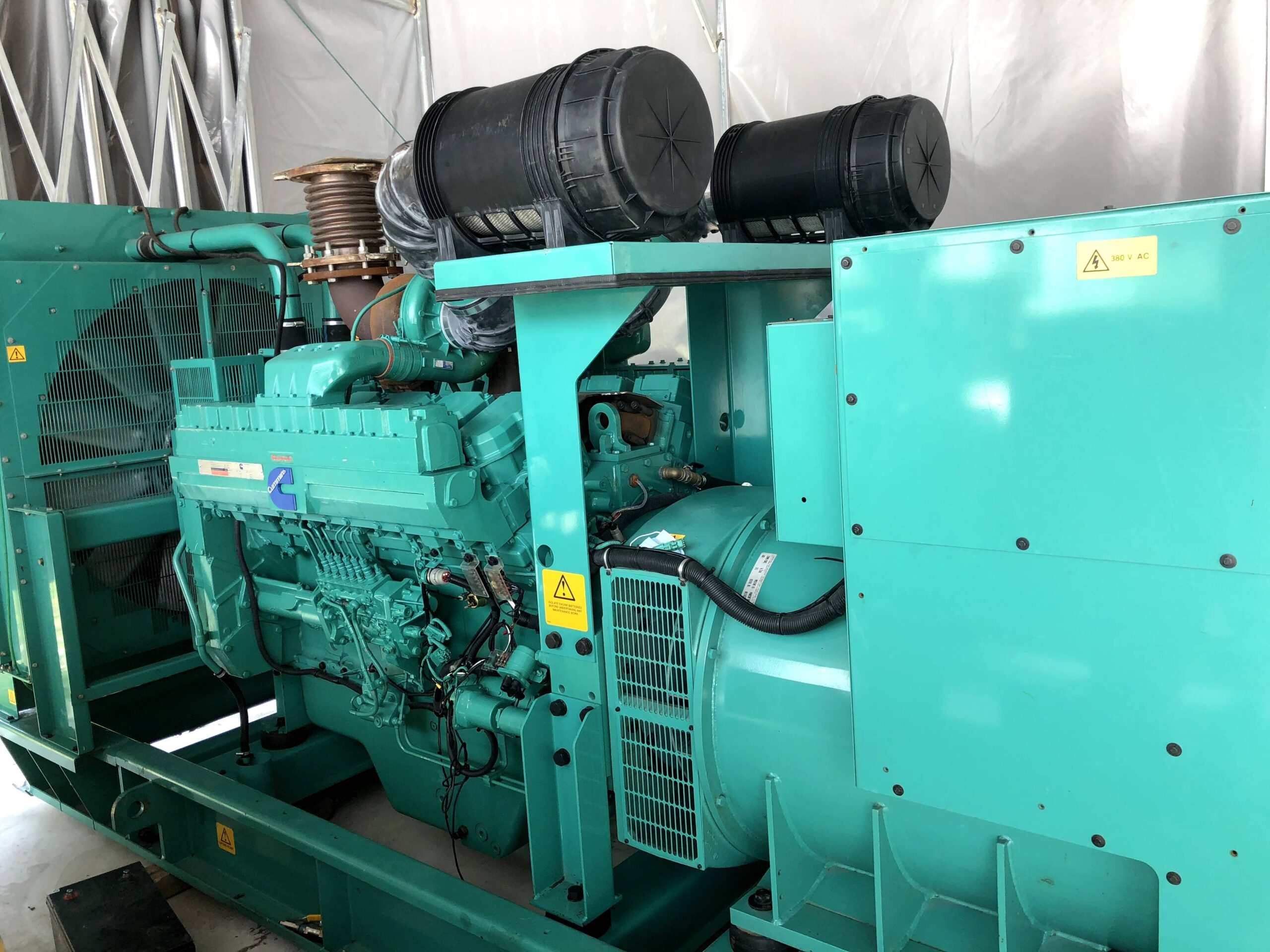 usa cummins qst30 g3 833kw used diesel generator set usa cummins qst30 g3 833kw used diesel generator set