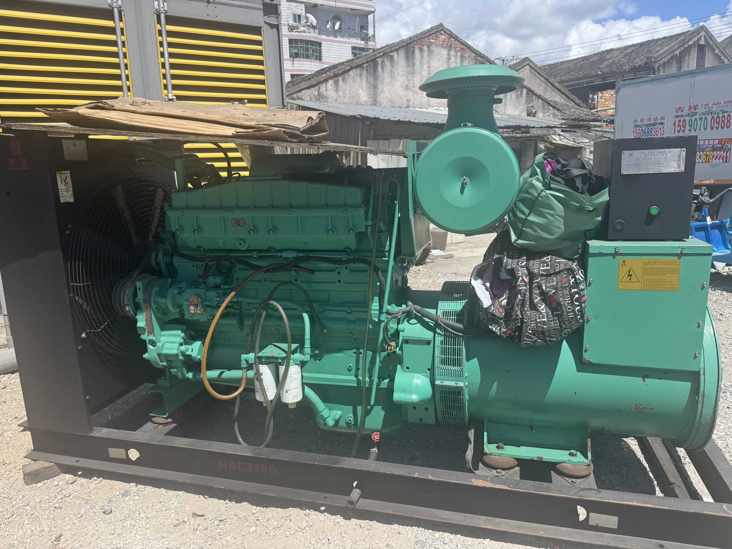 cummins nta855 g2a 275kw used diesel generator set cummins nta855 g2a 275kw used diesel generator set