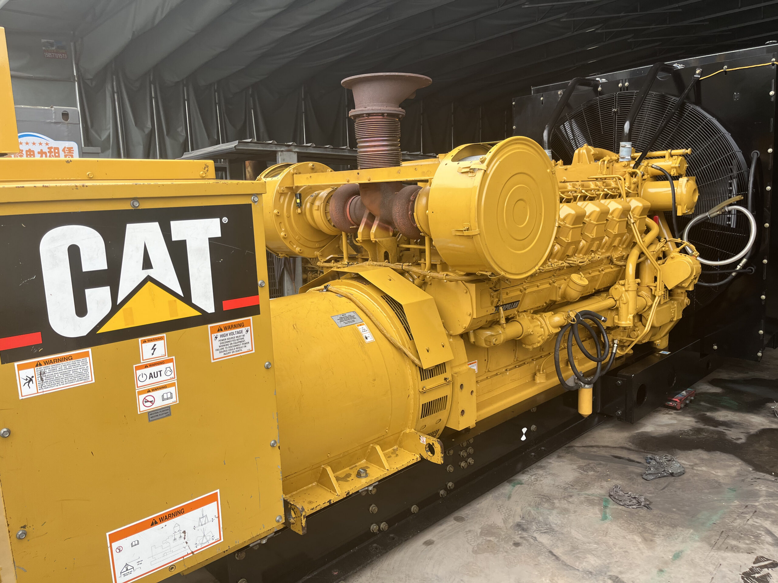 caterpillar 3512 1000kw used diesel generator set caterpillar 3512 1000kw used diesel generator set
