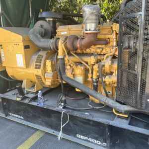 uk perkins 2206 320kw used diesel generator set