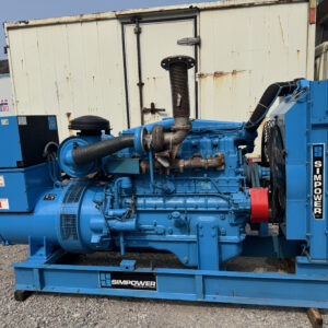 japan mitsubishi 6d22 tcs 220kw used diesel generator set