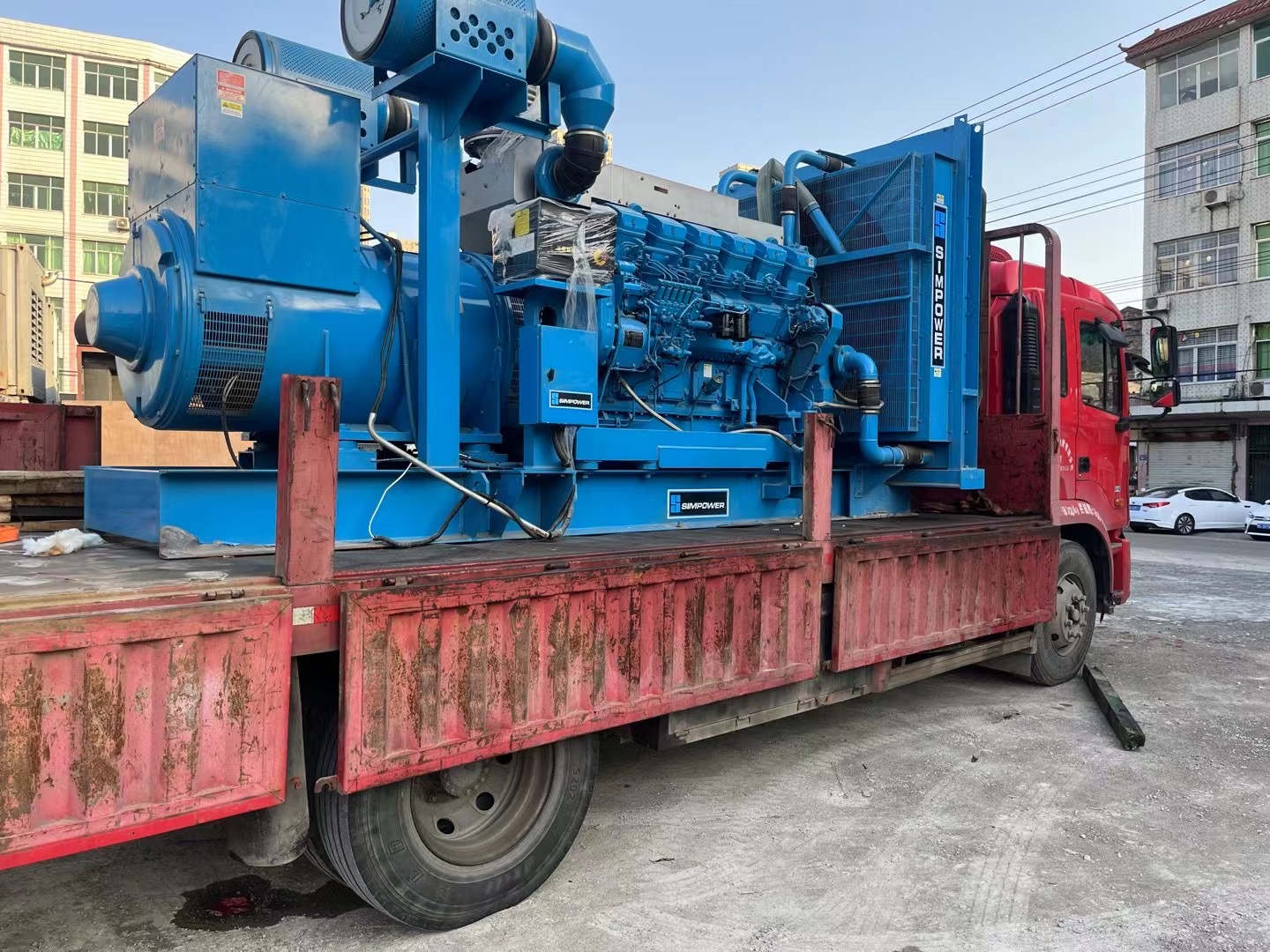 japan mitsubishi s12r pta 1132kw used diesel generator set japan mitsubishi s12r pta 1132kw used diesel generator set