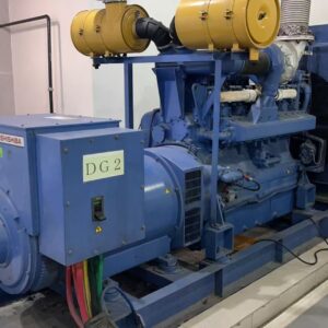 japan mitsubishi s6r2 pta 528kw used diesel generator set