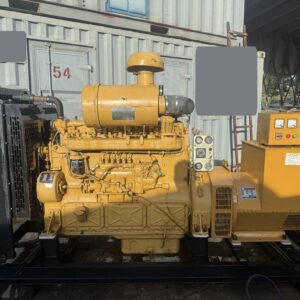 shangchai 6135azd 1 150kw lingyu used diesel generator set