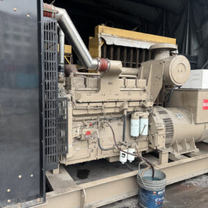 chongqing cummins kta19 g7 500kw megaton used diesel generator set