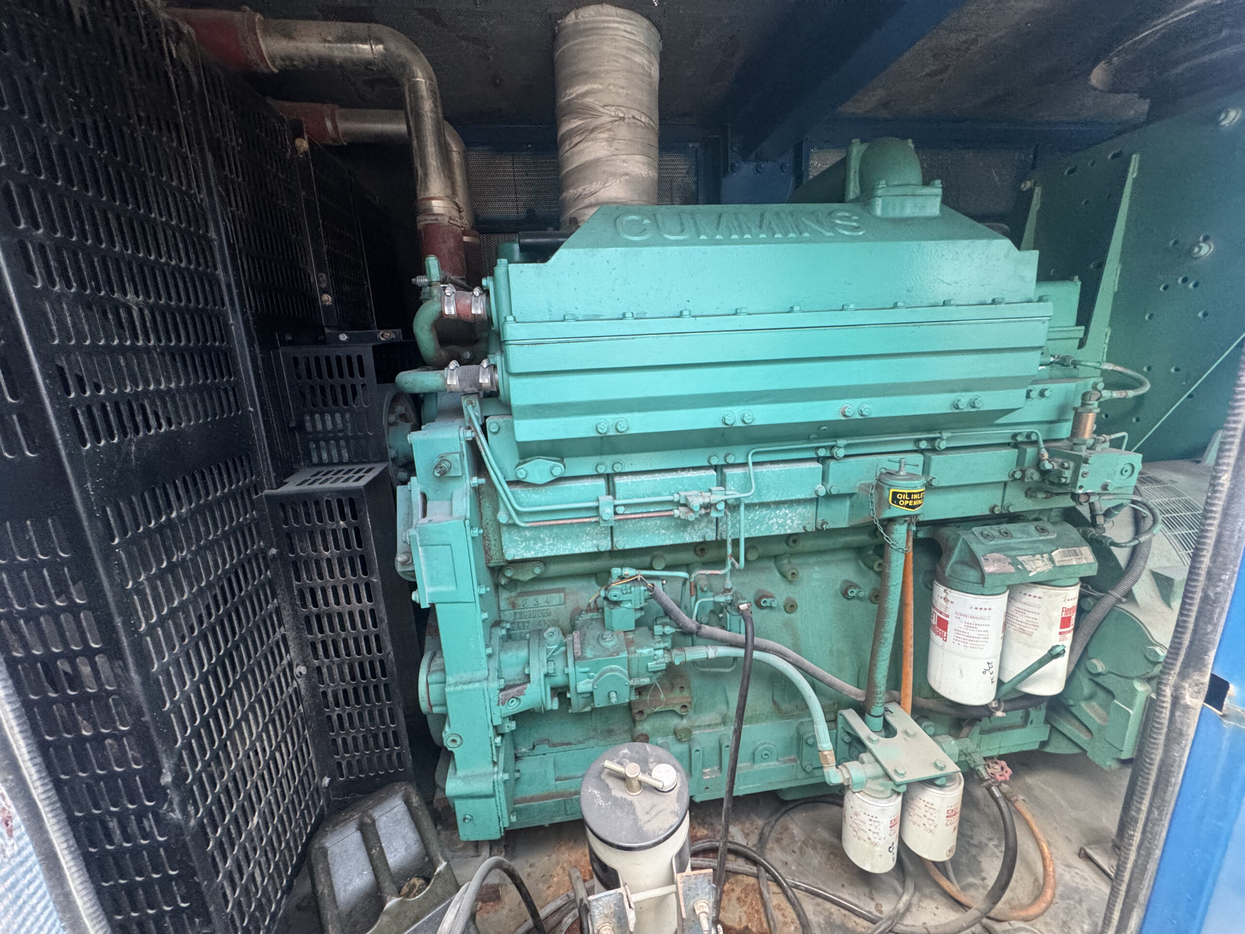 chongqing cummins kta19 g3a 400kw used diesel generator set chongqing cummins kta19 g3a 400kw used diesel generator set