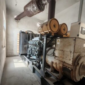 japan mitsubishi s12r pta 1000kw used diesel generator set