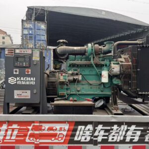 dongfeng cummins 80kw/100kva used diesel generator set