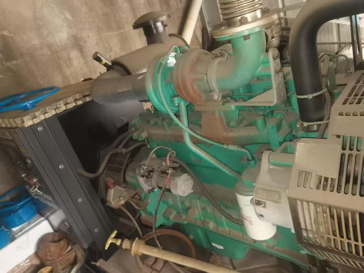 dongfeng cummins 80kw/100kva used diesel generator set dongfeng cummins 80kw/100kva used diesel generator set