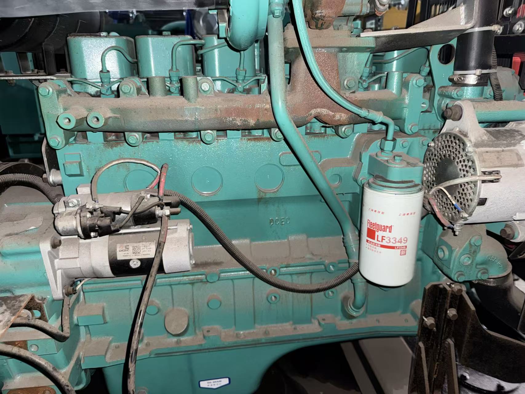 dongfeng cummins 80kw/100kva used diesel generator set dongfeng cummins 80kw/100kva used diesel generator set