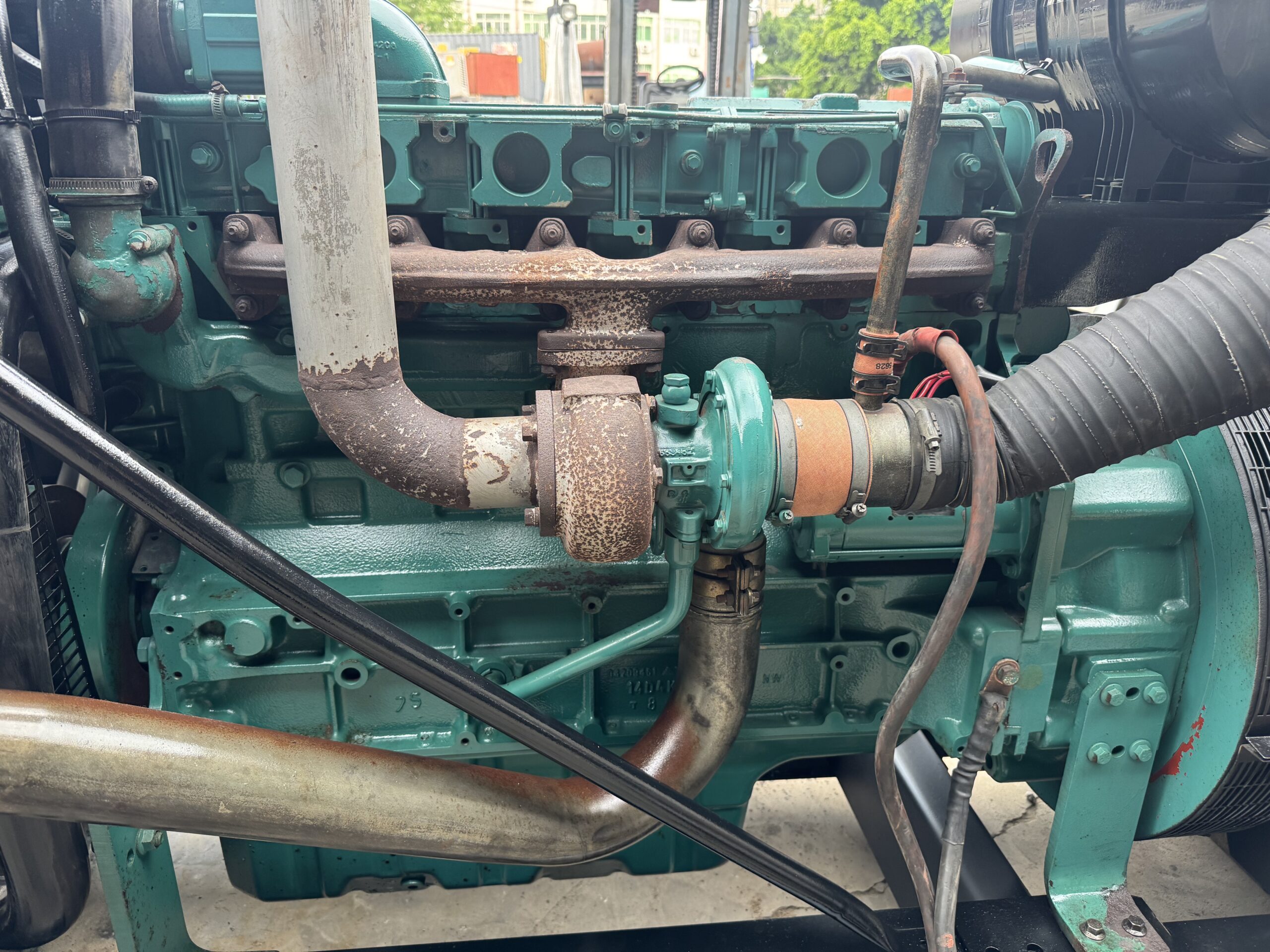 volvo tad721ge 160kw marathon used diesel generator set volvo tad721ge 160kw marathon used diesel generator set