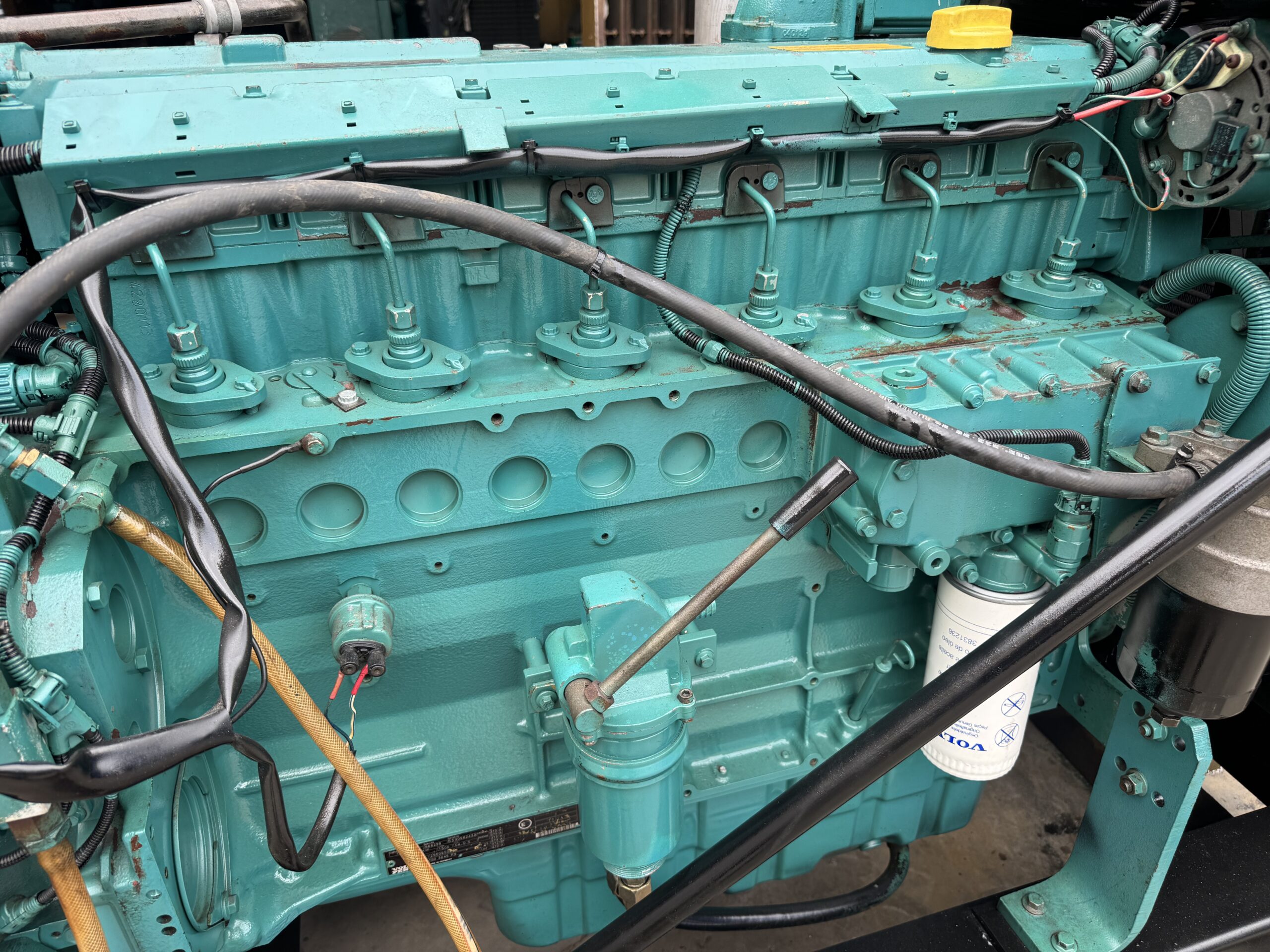 volvo tad721ge 160kw marathon used diesel generator set volvo tad721ge 160kw marathon used diesel generator set