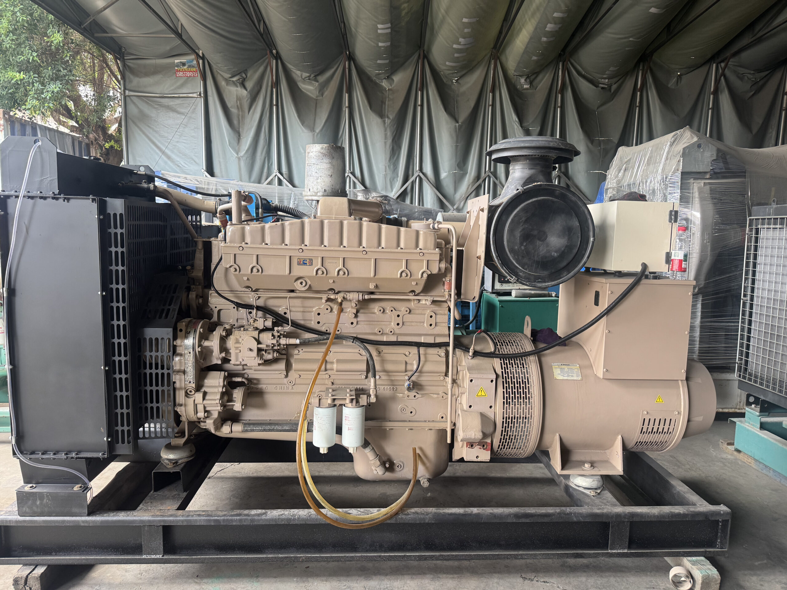 cummins nta855 g1a 250kw used diesel generator set cummins nta855 g1a 250kw used diesel generator set