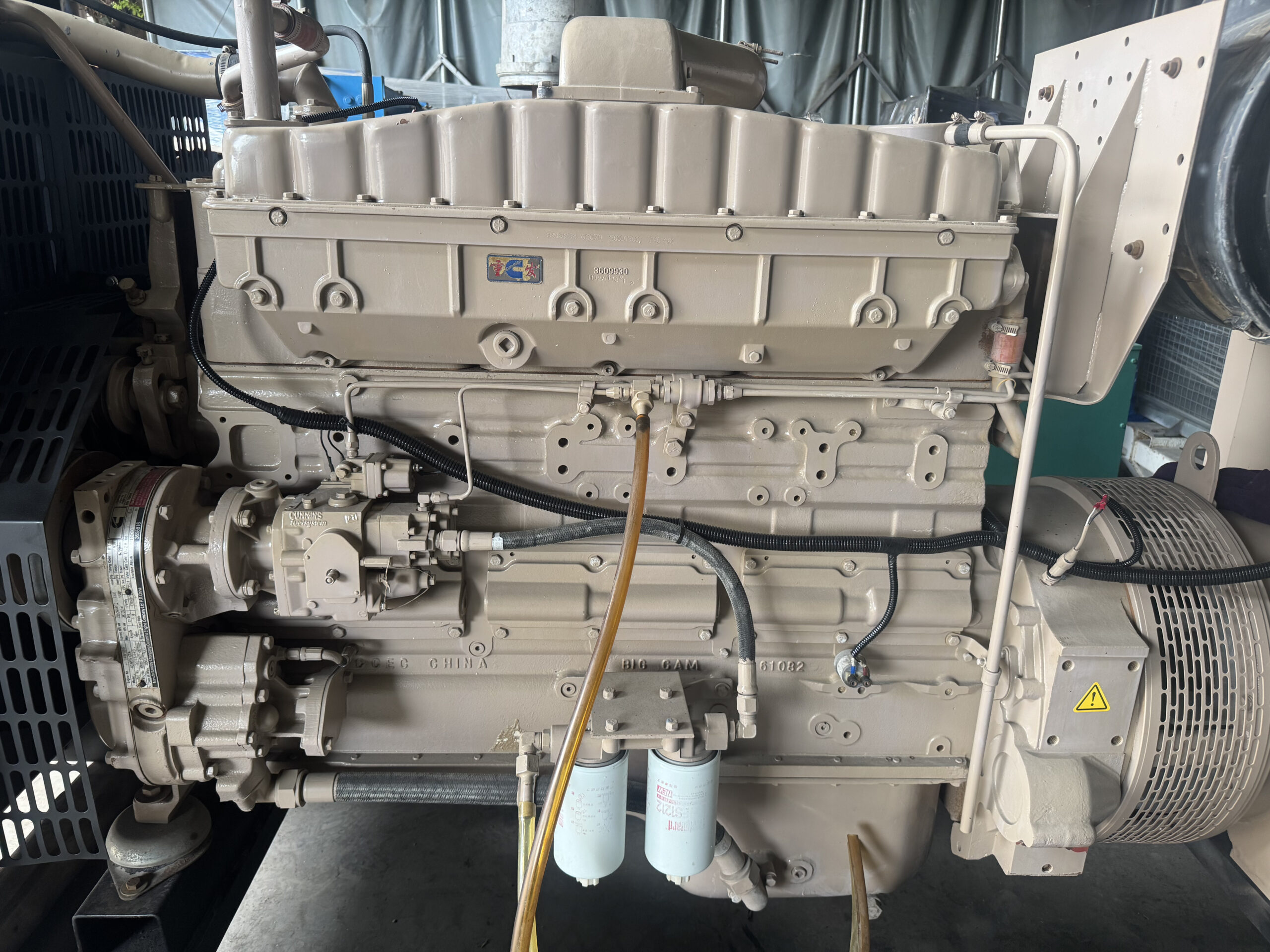cummins nta855 g1a 250kw used diesel generator set cummins nta855 g1a 250kw used diesel generator set