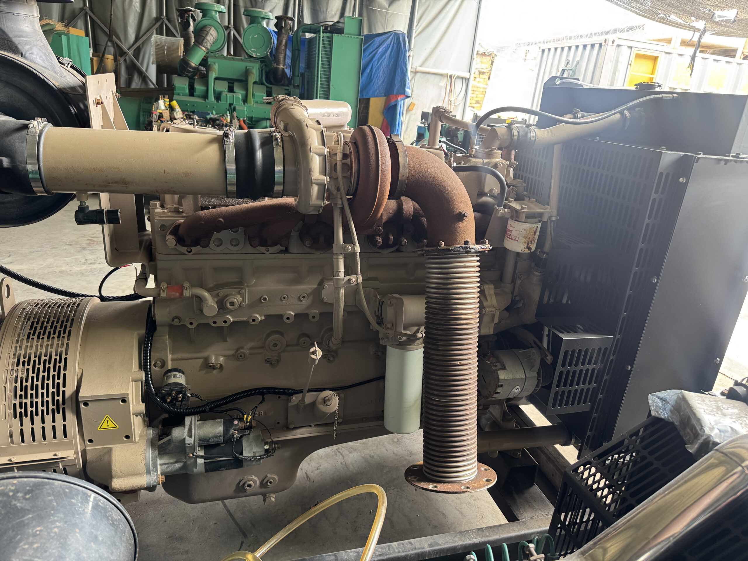 cummins nta855 g1a 250kw used diesel generator set cummins nta855 g1a 250kw used diesel generator set