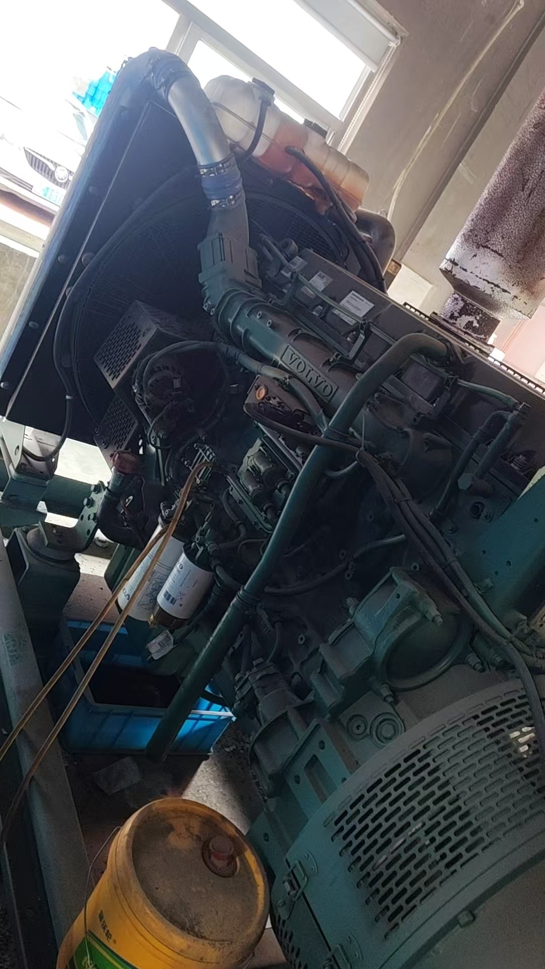 volvo tad1345ge b 400kw used diesel generator set volvo tad1345ge b 400kw used diesel generator set