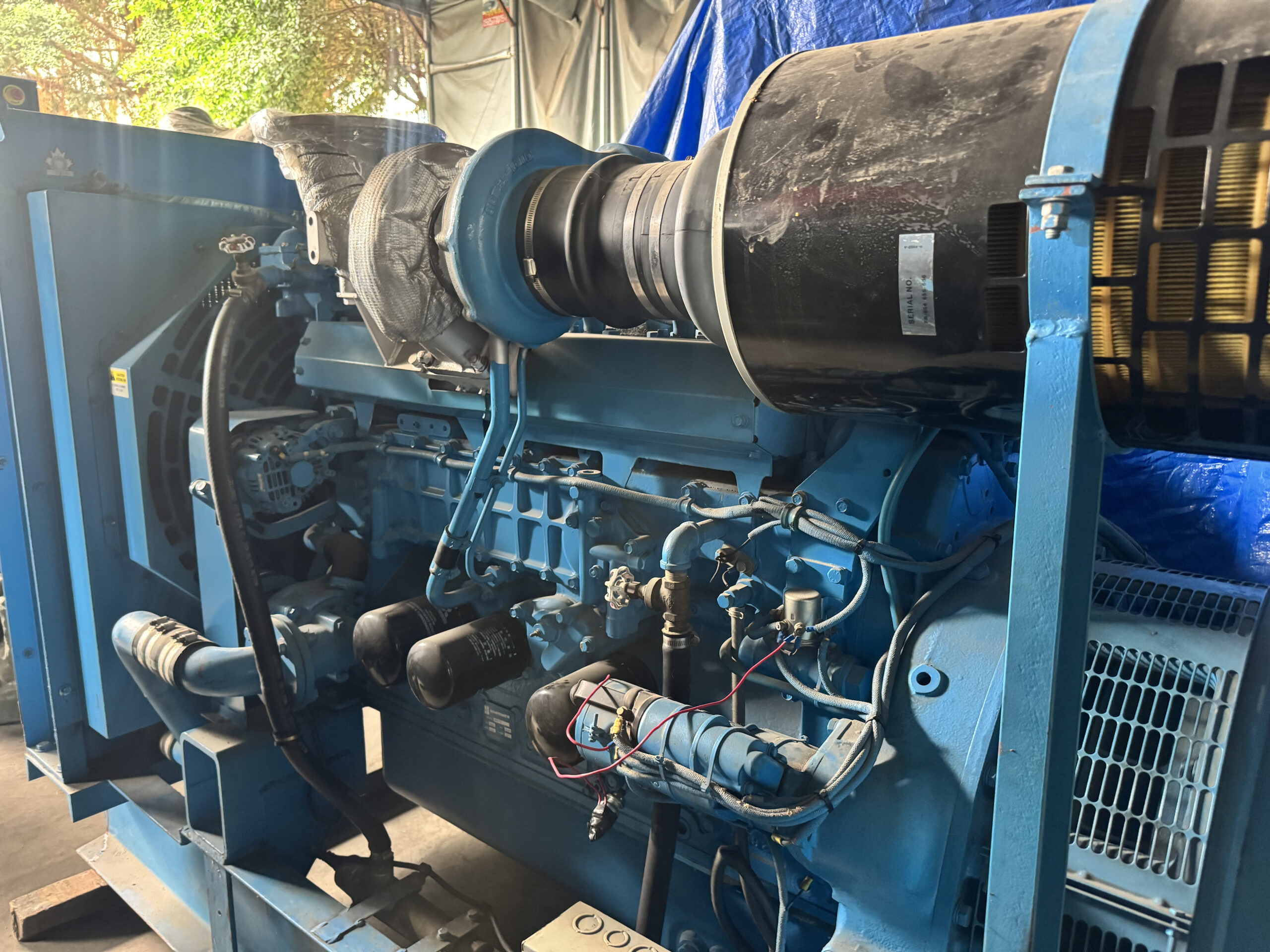 mitsubishi s6b3 pta 352kw used diesel generator set mitsubishi s6b3 pta 352kw used diesel generator set