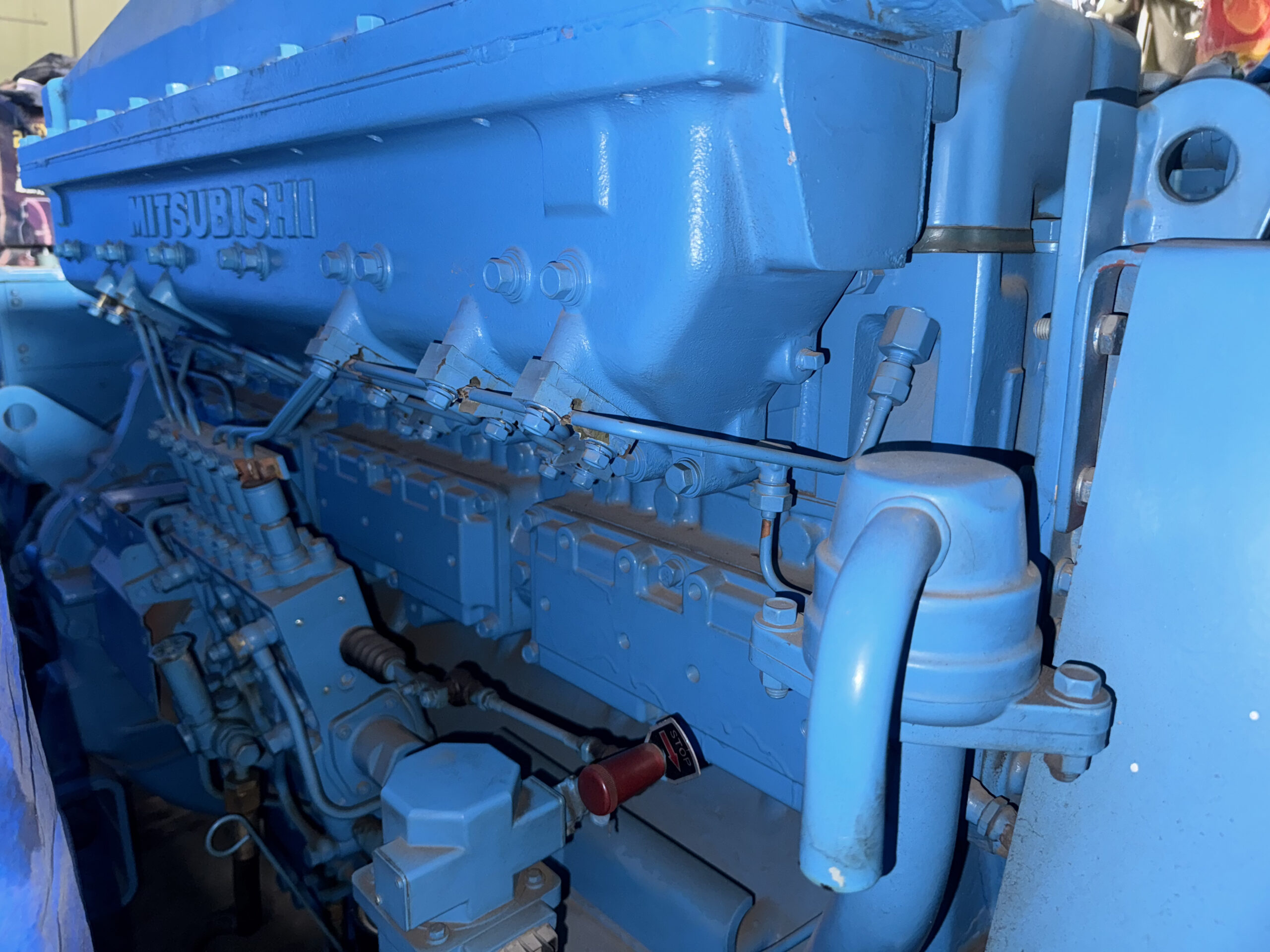 mitsubishi s6b3 pta 352kw used diesel generator set mitsubishi s6b3 pta 352kw used diesel generator set
