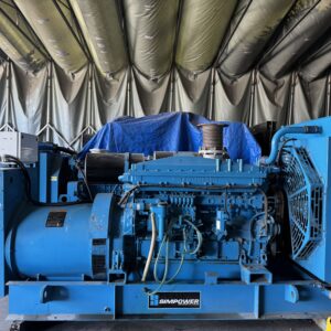 mitsubishi s6a3 pta 400kw used diesel generator set